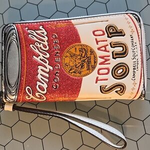 Rare Coach Andy Warhol Campbell's Soup Wallet